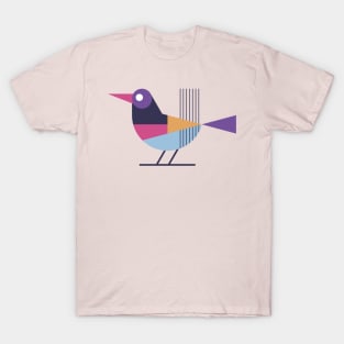 Colorful Flat Bird T-Shirt